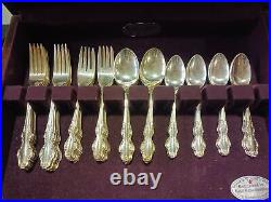 Reed & Barton English Crown Cutlery 60 pc Set
