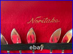 Retro Vintage Noritake Japanese Cutlery Canteen Set 92 Pieces La Seine Pattern