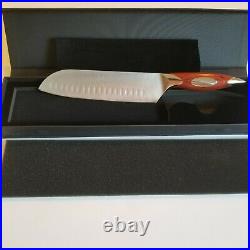 Rhineland Cutlery 8 inch Santoku Knife balanced on sale or best offer