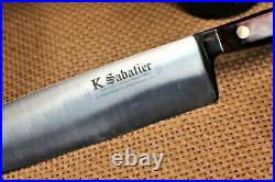 SABATIER 10 inch Auvergne Chefs Knife with 3 1/2 inch Parer