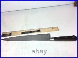 SABATIER K Acier Forged Carbon Steel Chef Knife FRANCE INTEDGE 9.75 Long Blade