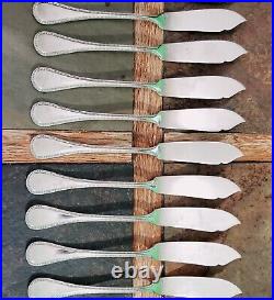 SET OF 11 FRANCE? COUZON JEAN c1992- LE PERLE STAINLESS FISH? KNIVES