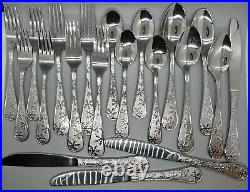 SNOWMAN FROST Cambridge 20 Pieces 4 Settings 18/0 Stainless Flatware Christmas