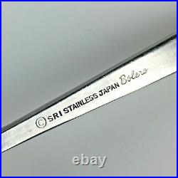 STANLEY ROBERTS SRI Bolero Stainless Silverware 39 pc Japan Vtg Mid Century Gift