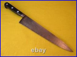Sabatier Four Star Elephant Carbon Steel 8.75 inch Chef Knife