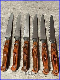 Sabatier Loire 13 pcs Professional Chefs Knife set With Wood Handle & block