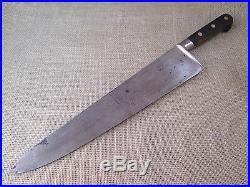Sabatier Professional 14 inch Carbon Steel Chef Knife