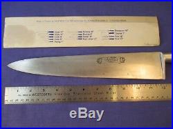 Sabatier Two Lions Professional 12 inch Carbon Steel Chef Knife withSheath #2