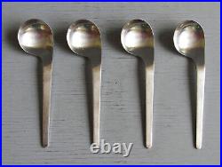 Set 4 Arne Jacobsen A Michelsen Right-handed Stainless Soup/breakfast Spoons