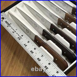 Set 6 R. H. Forschner Victorinox Utility Knives 40002 4 3/4 spear point Rosewood