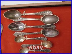 Set Cupronickel Soviet Forks Spoons Tea & Coffee Spoons Tableware Melchior Rare