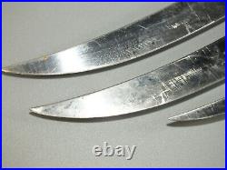 Set Of 3 Switzerland Victorinox Foschner 40039 40017 Curved Boning File Knife