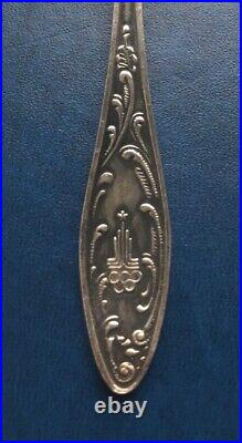 Set of 24 Silver Plated Forks Spoons Knives Olympics Moscow 1980, Melchior. RARE