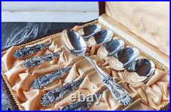 Silver set of Vintage Spoons 1946 Germany