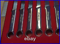 Snap On Tools Steak Knife Wrench Set In Wooden Display Case KNIVES