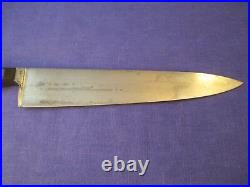 Sword & Shield Carbon Steel 10.5 inch Chef Knife Quick Shipping