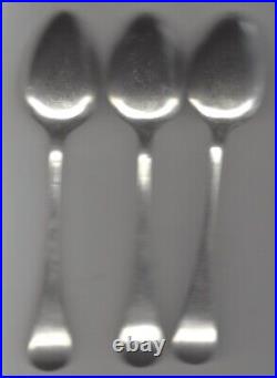 Tiffany Sterling Silver Tea Spoons 3 Pieces Total Used