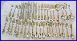 Towle London Shell Stainless 44 Pc's 18/10 + 4 Oneida Pc's Classic Shell = 48 Pc