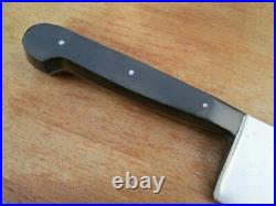 UNUSED Older Vintage Henckels Carbon Steel Chef Knife withRARE 11 Blade SUPERB