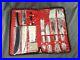 VERNON CO. BLACK ANGUS CUTLERY 7 KNIFE Set Stainless Steel Hand-honed JAPAN