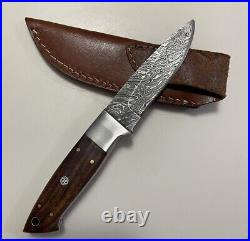 Valley Forge Damascus Vintage Knife Made In USA Newark NJ