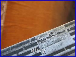 Vintage 10 Blade FORGECRAFT XL Carbon Steel Chef Knife USA