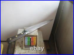 Vintage 10 Blade SABATIER TRUMPET XL Carbon Chef Knife FRANCE