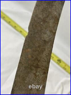 Vintage 10 Inch Foster Brothers Butcher Knife Made in USA