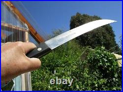 Vintage 11 1/4 Blade K. C. SEELBACH Solingen Carbon Butcher Knife GERMANY