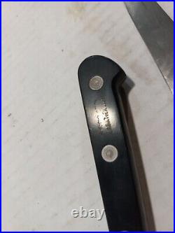 Vintage 14 Blade & 12 Carbon Steel SABATIER Knives Knife Slicer & Carving
