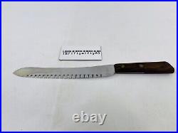 Vintage 1940s No. 2 Lindsay Bread Knife NY USA MADE German Steel