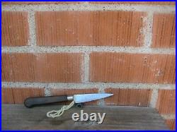 Vintage 3 Blade SABATIER Fine Nogent Carbon Paring Knife FRANCE