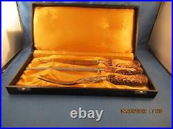 Vintage 3 PC Anton Wingen Jr. Othello Cutlery Knife Carving Set Solingen Germany