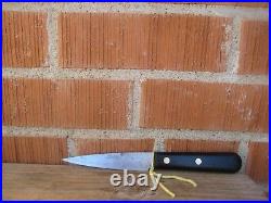 Vintage 4 1/2 Blade JOHN RUSSELL GRW X-Small Carbon Chef Knife USA