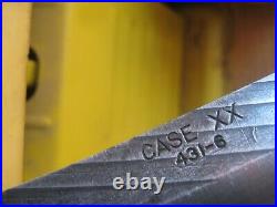 Vintage 6 Blade CASE XX 431-6 Fine X-Small Carbon Chef's Butcher Knife USA