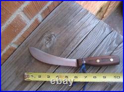 Vintage 6 Curved Blade CHICAGO CUTLERY 96S Hunting Skinning Knife USA
