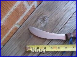 Vintage 6 Curved Blade CHICAGO CUTLERY 96S Hunting Skinning Knife USA