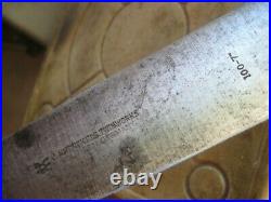 Vintage 7 Blade J. A. HENCKELS TWIN WORKS Nogent Carbon Chef Knife GERMANY