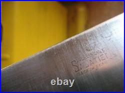 Vintage 8 Blade SABATIER Fine Carbon Chef Knife Wood Handle FRANCE