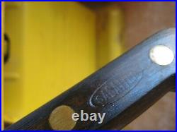 Vintage 8 Blade SABATIER Fine Carbon Chef Knife Wood Handle FRANCE