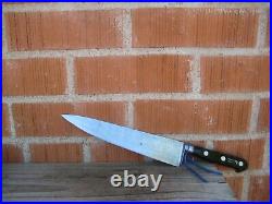 Vintage 9 Blade SABATIER Fine Large Carbon Chef Knife FRANCE