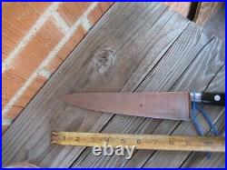 Vintage 9 Blade SABATIER Fine Large Carbon Chef Knife FRANCE