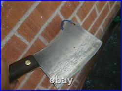 Vintage 9 Blade x 2 1/4 lbs. Wt. L. & I. J. WHITE COMPANY Cleaver Knife USA