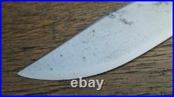 Vintage ESKILSTUNA Sweden Chef's Hand-forged Carbon Butcher Knife RAZOR SHARP