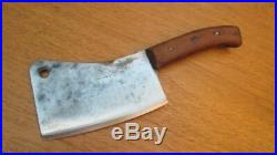 Vintage F. DICK Butcher/Chef's Carbon Steel Meat Cleaver Knife RAZOR SHARP