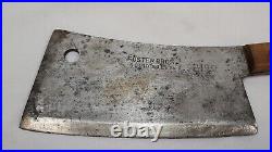 Vintage FOSTER BROS. Cleaver 2190 SOLID STEEL 9 Blade Heavy