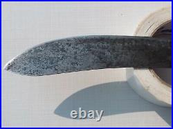 Vintage Foster Bros Carbon Steel Kitchen Knife 14 Blade with star stamped