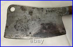 Vintage Foster Brothers #7 Meat Cleaver Chef Butcher Knife