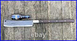 Vintage HUGE F-Dick Meat Cleaver Hog Splitter No. 42 14 Blade 4 lb. + x 33 Long