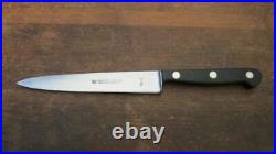 Vintage Henckels Chef's Carbon Steel Sandwich or 6 Slicing Knife RAZOR SHARP